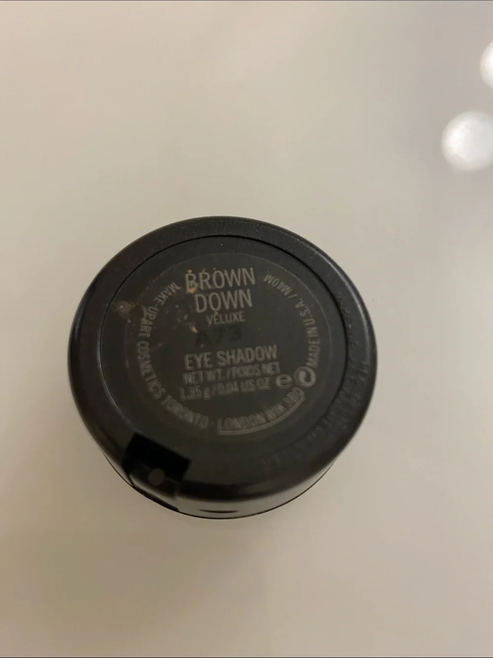 MAC Cosmetics Eyeshadow in Brown Down